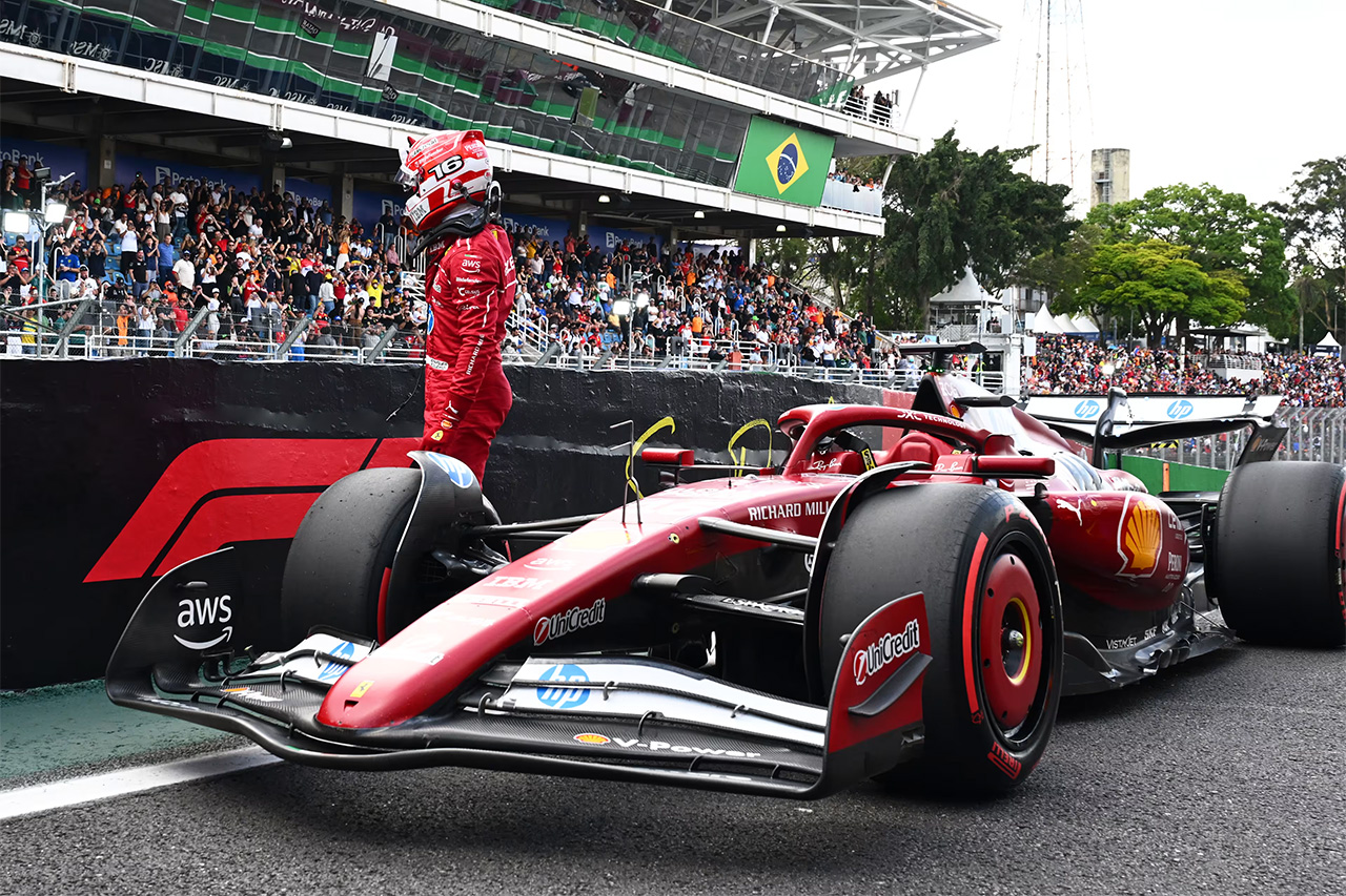 シャルル・ルクレール(スクーデリア・フェラーリ) ブラジルグランプリ F1