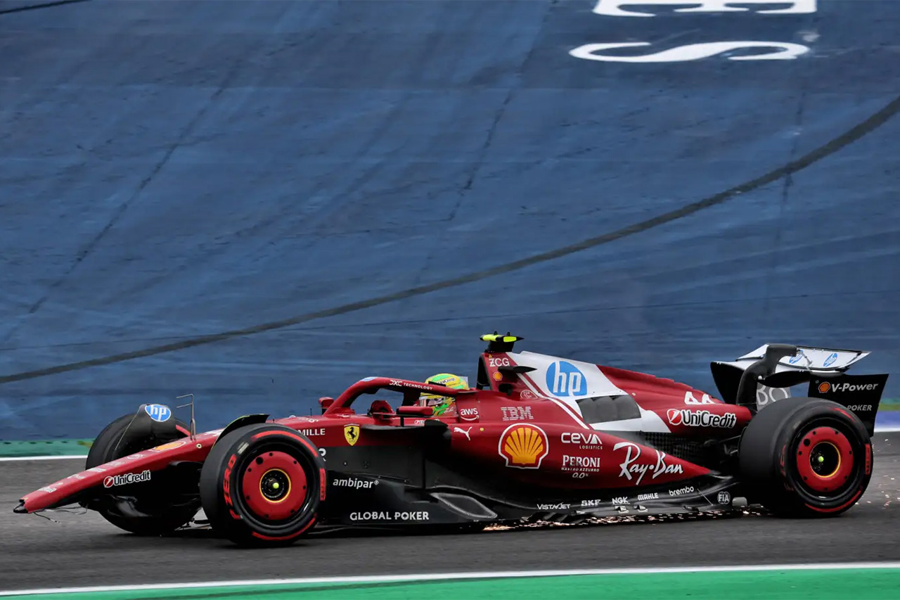 ルイス・ハミルトン(スクーデリア・フェラーリ) ブラジルグランプリ