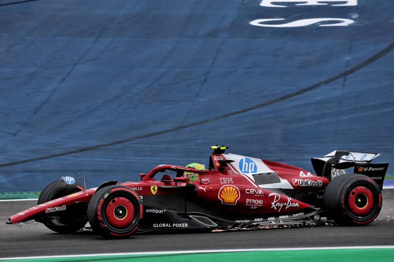 ルイス・ハミルトン(スクーデリア・フェラーリ) ブラジルグランプリ