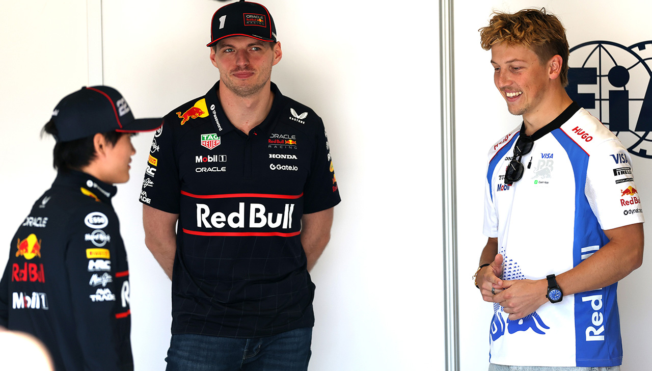 角田裕毅 レッドブル・レーシング ビザ・キャッシュアップ・RB・フォーミュラワン・チーム