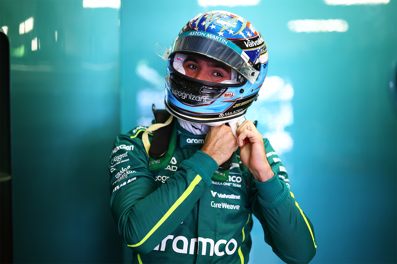 ジャック・クロフォード アストンマーティン・コグニザント・フォーミュラワンチーム アブダビグランプリ