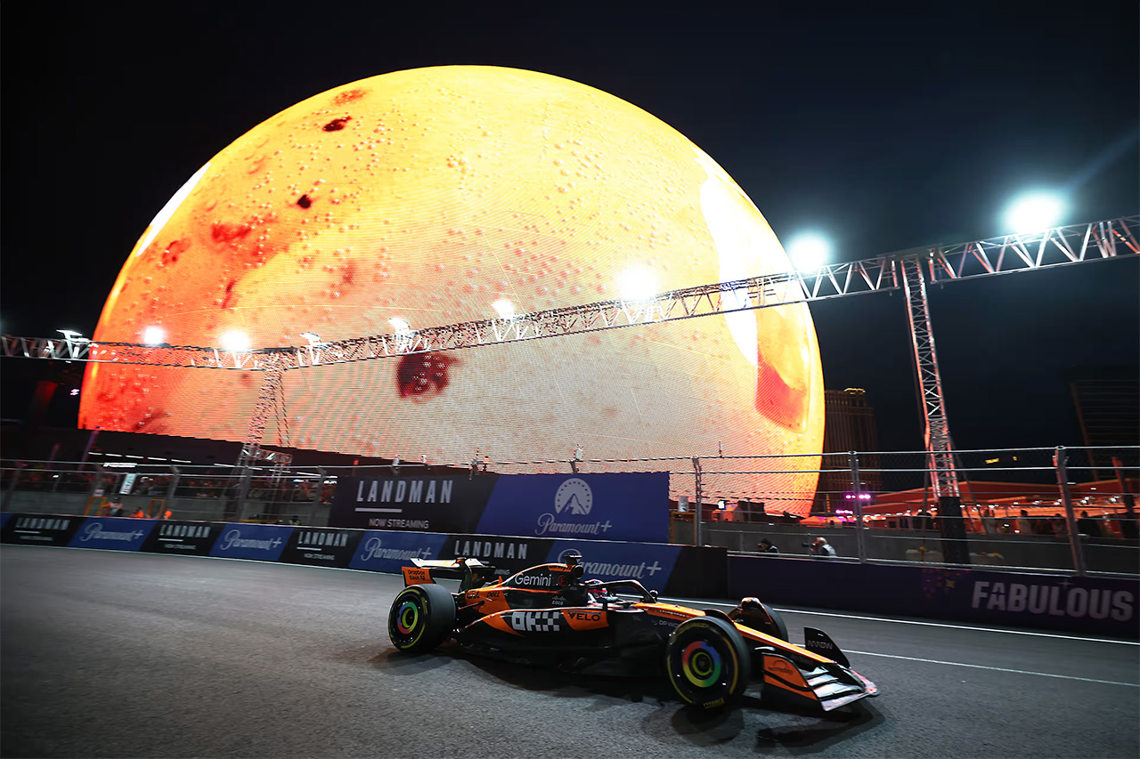 オスカー・ピアストリ(マクラーレン) ラスベガスグランプリ