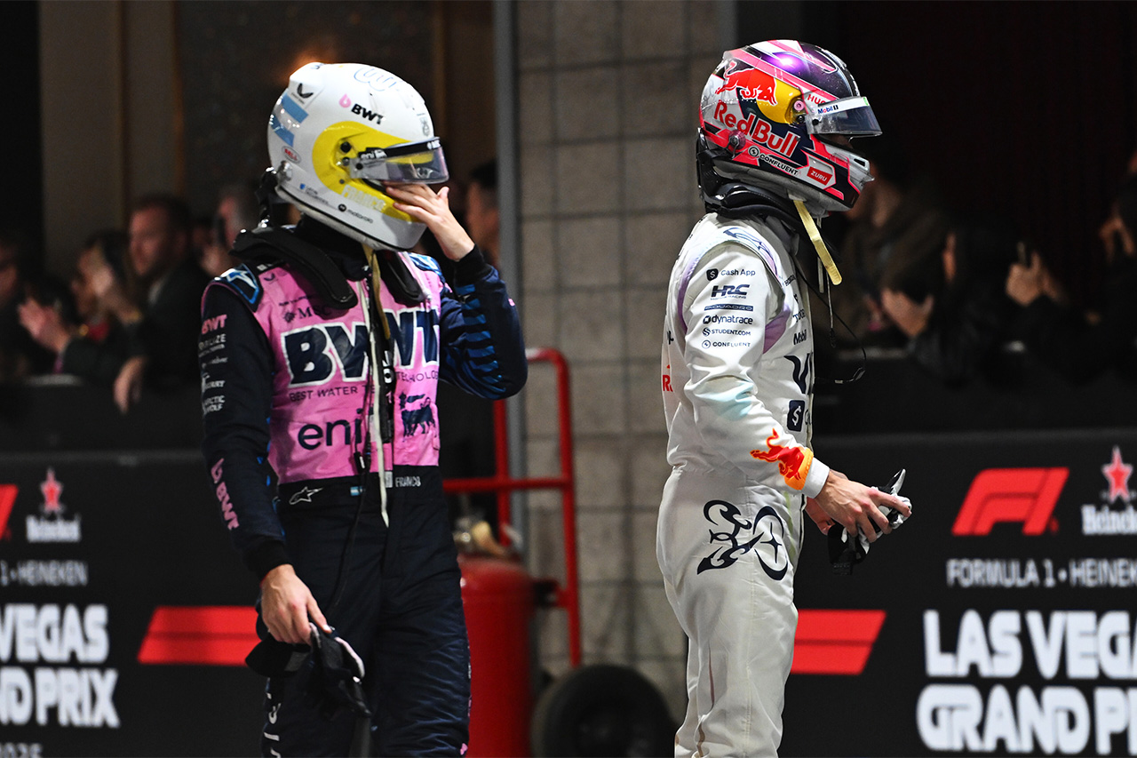 ラスベガスグランプリ 決勝 角田裕毅
