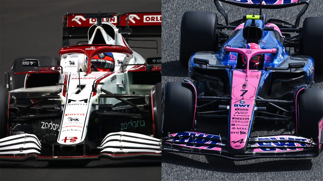 F1カーナンバー7