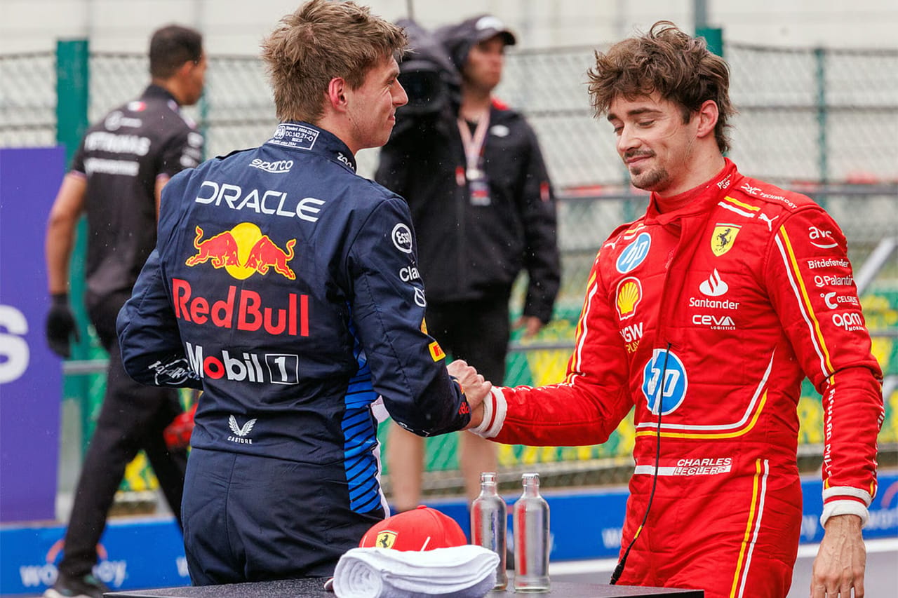 マックス・フェルスタッペンとシャルル・ルクレール