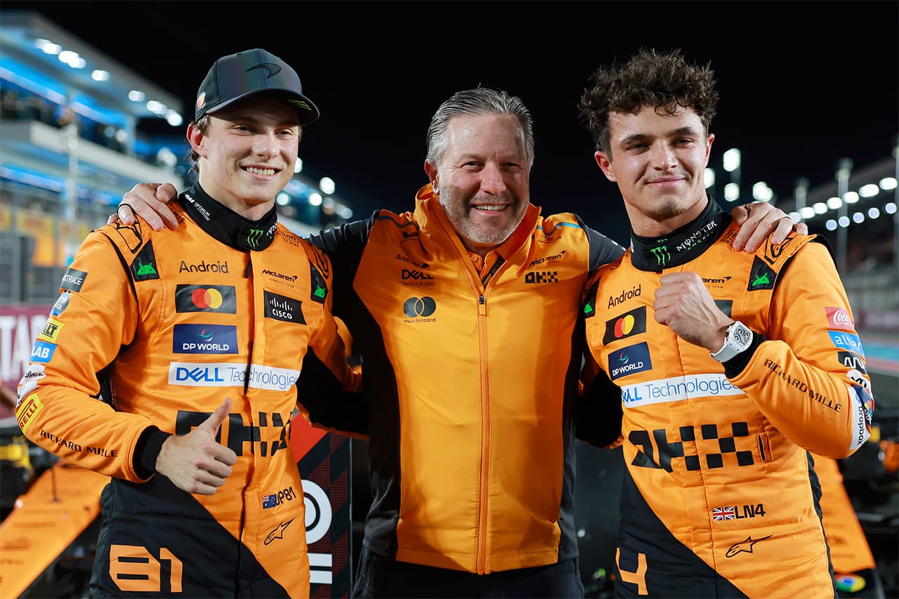 ランド・ノリス オスカー・ピアストリ マクラーレン F1