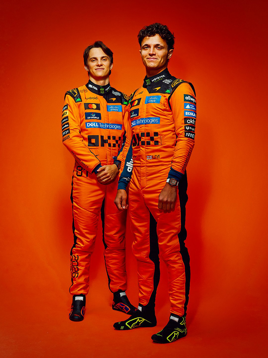 マクラーレン ランド・ノリス&オスカー・ピアストリ