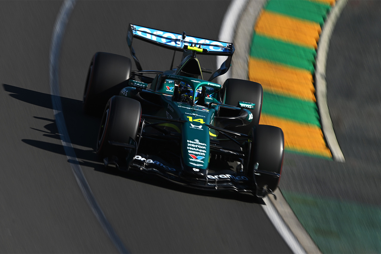 フェルナンド・アロンソ(アストンマーティン・コグニザント・フォーミュラワンチーム) オーストラリアグランプリ