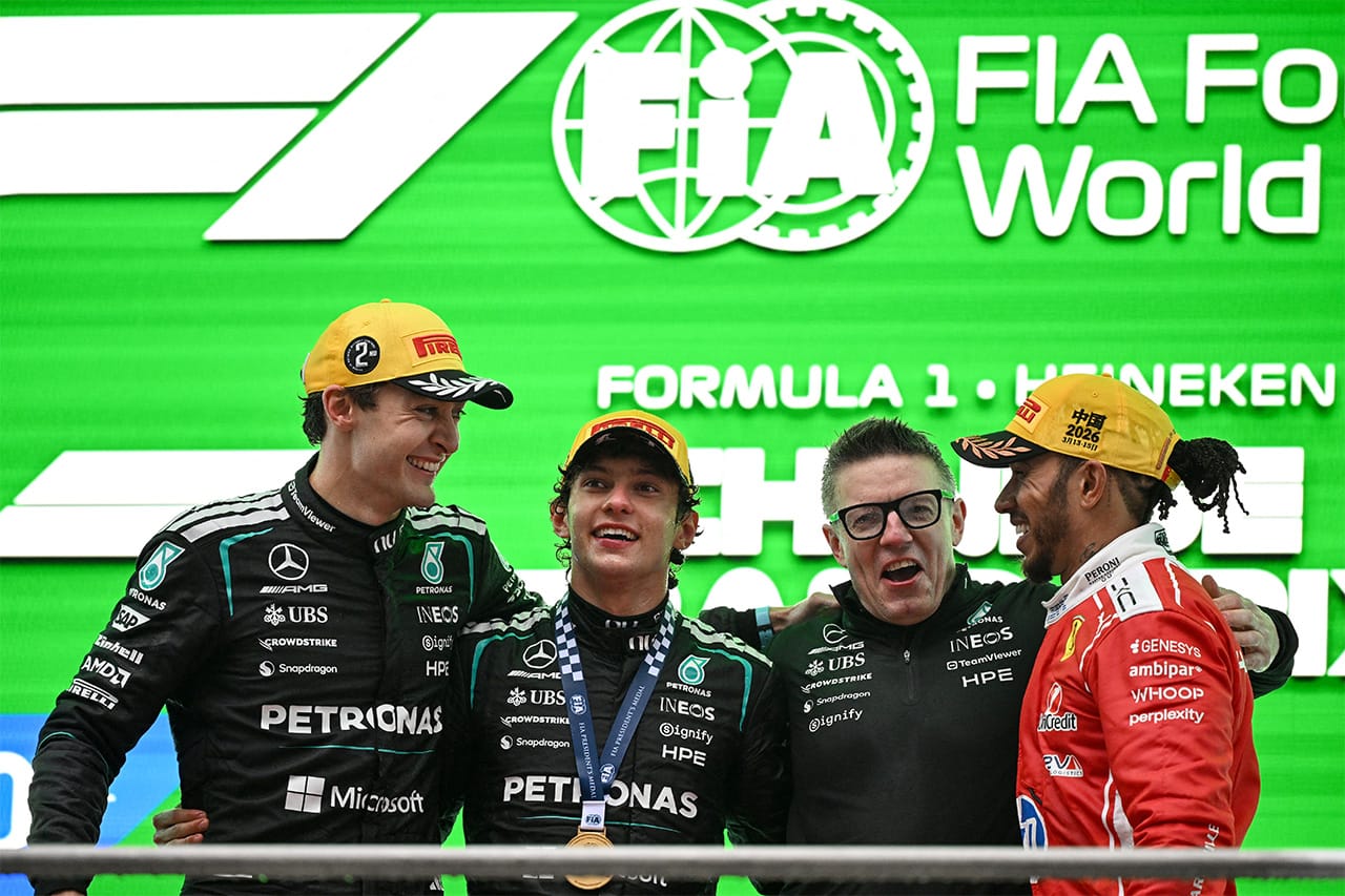 アンドレア・キミ・アントネッリ メルセデスAMG・ペトロナス・モータースポーツ