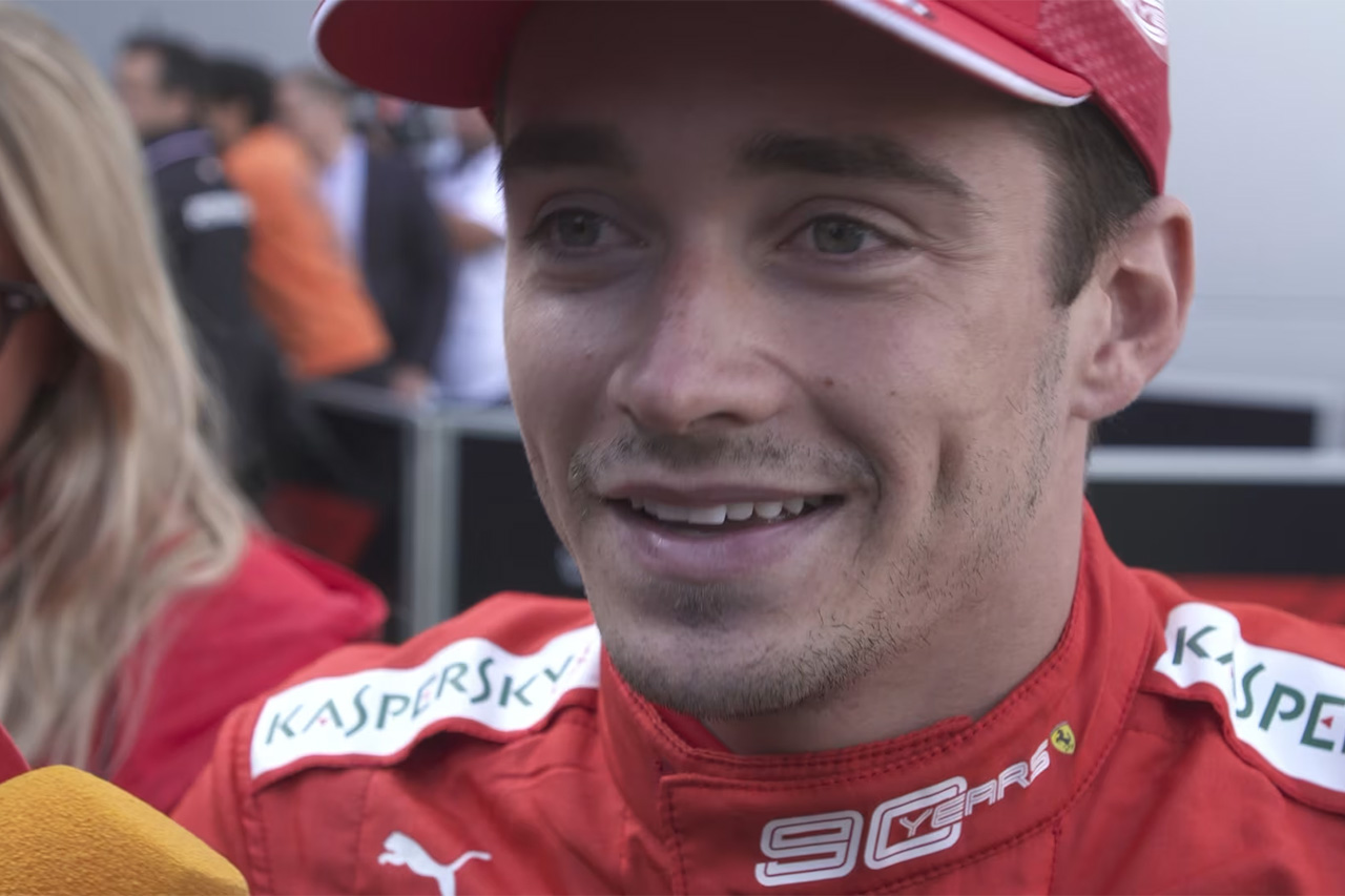 F1ドライバー 初勝利 シャルル・ルクレール