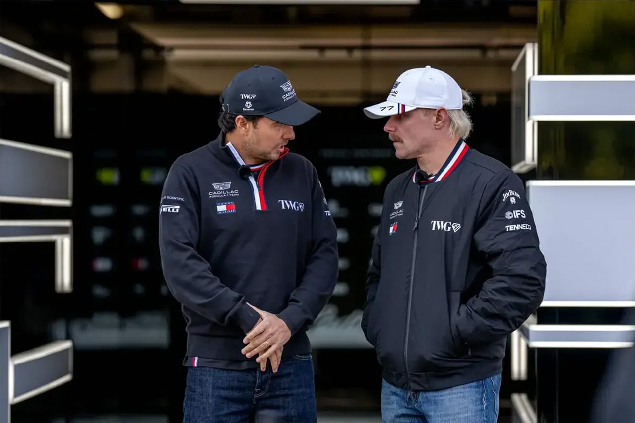 キャデラック F1 バルテリ・ボッタス&セルジオ・ペレス