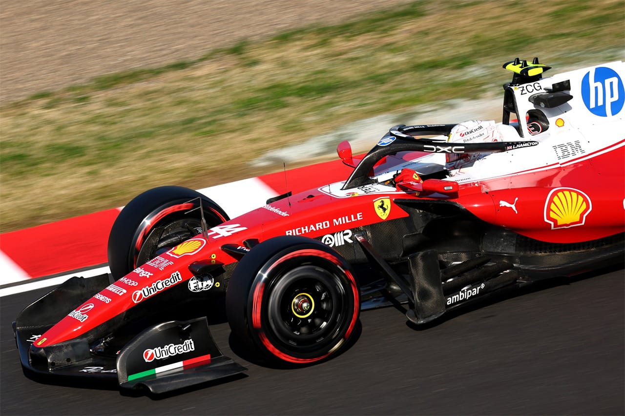 ルイス・ハミルトン(スクーデリア・フェラーリ) F1 日本GP