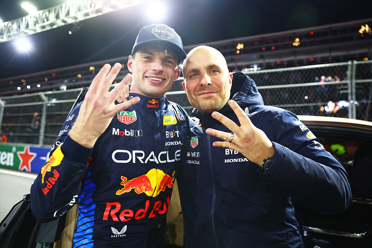 マックス・フェルスタッペンとジャンピエロ・ランビアーゼ