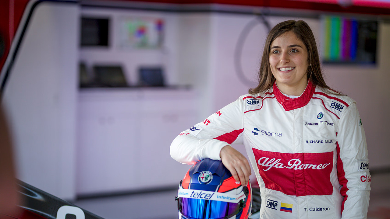 F1 タチアナ・カルデロン