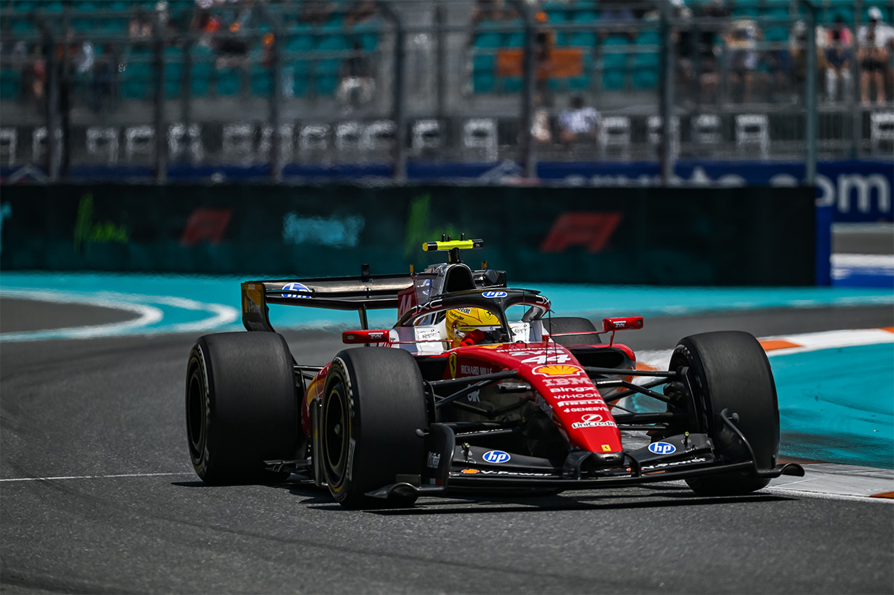 ルイス・ハミルトン(スクーデリア・フェラーリ)マイアミグランプリ