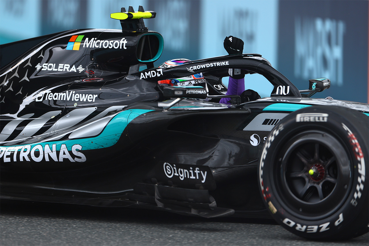アンドレア・キミ・アントネッリ(メルセデスAMG・ペトロナス・モータースポーツ) F1 マイアミグランプリ