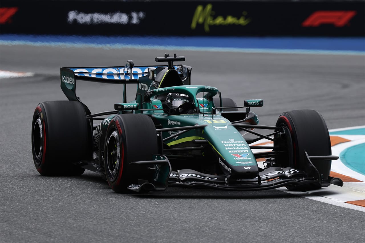 ランス・ストロール(アストンマーティン・コグニザント・フォーミュラワンチーム) F1 マイアミグランプリ