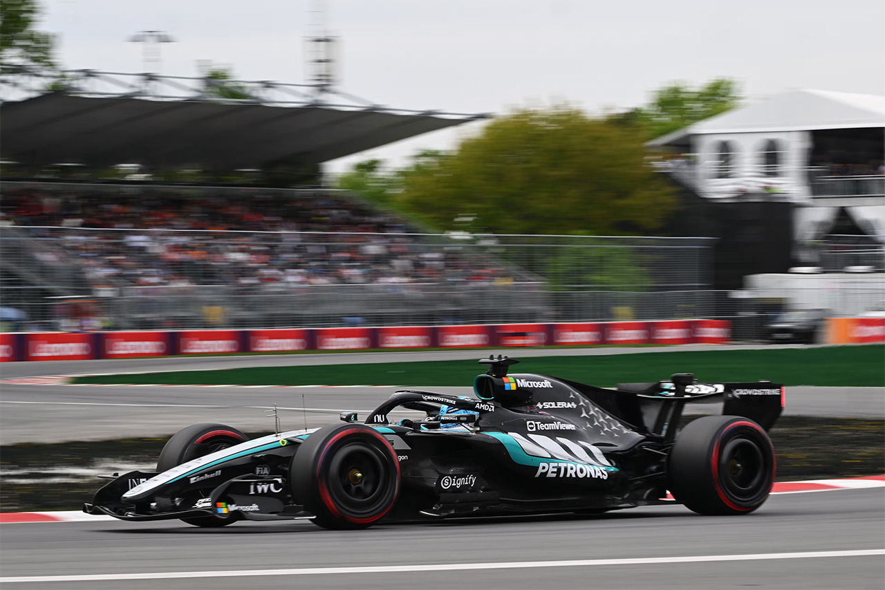 ジョージ・ラッセル(メルセデスAMG・ペトロナス・モータースポーツ) F1 カナダGP