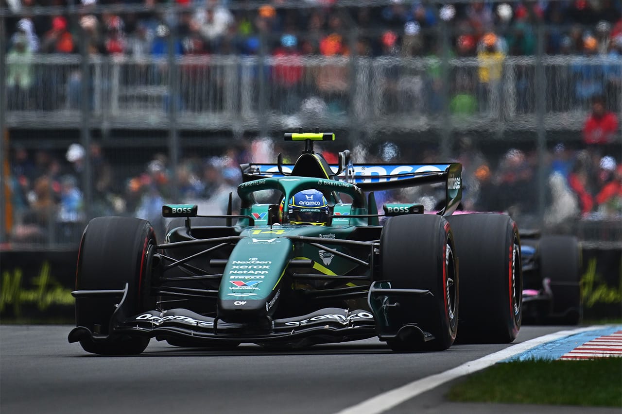 フェルナンド・アロンソ（アストンマーティン・コグニザント・フォーミュラワンチーム） F1 カナダGP