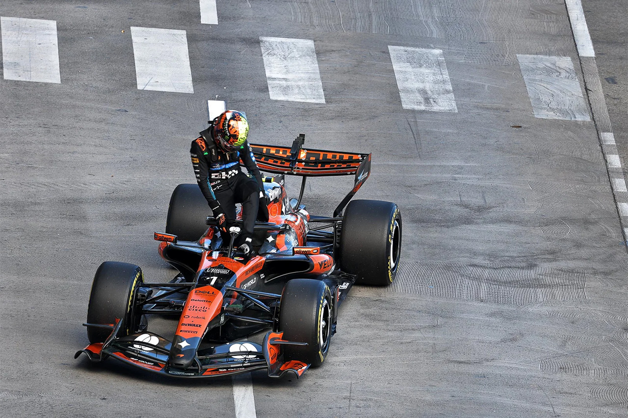 ランド・ノリス(マクラーレン) F1 モナコGP 初日