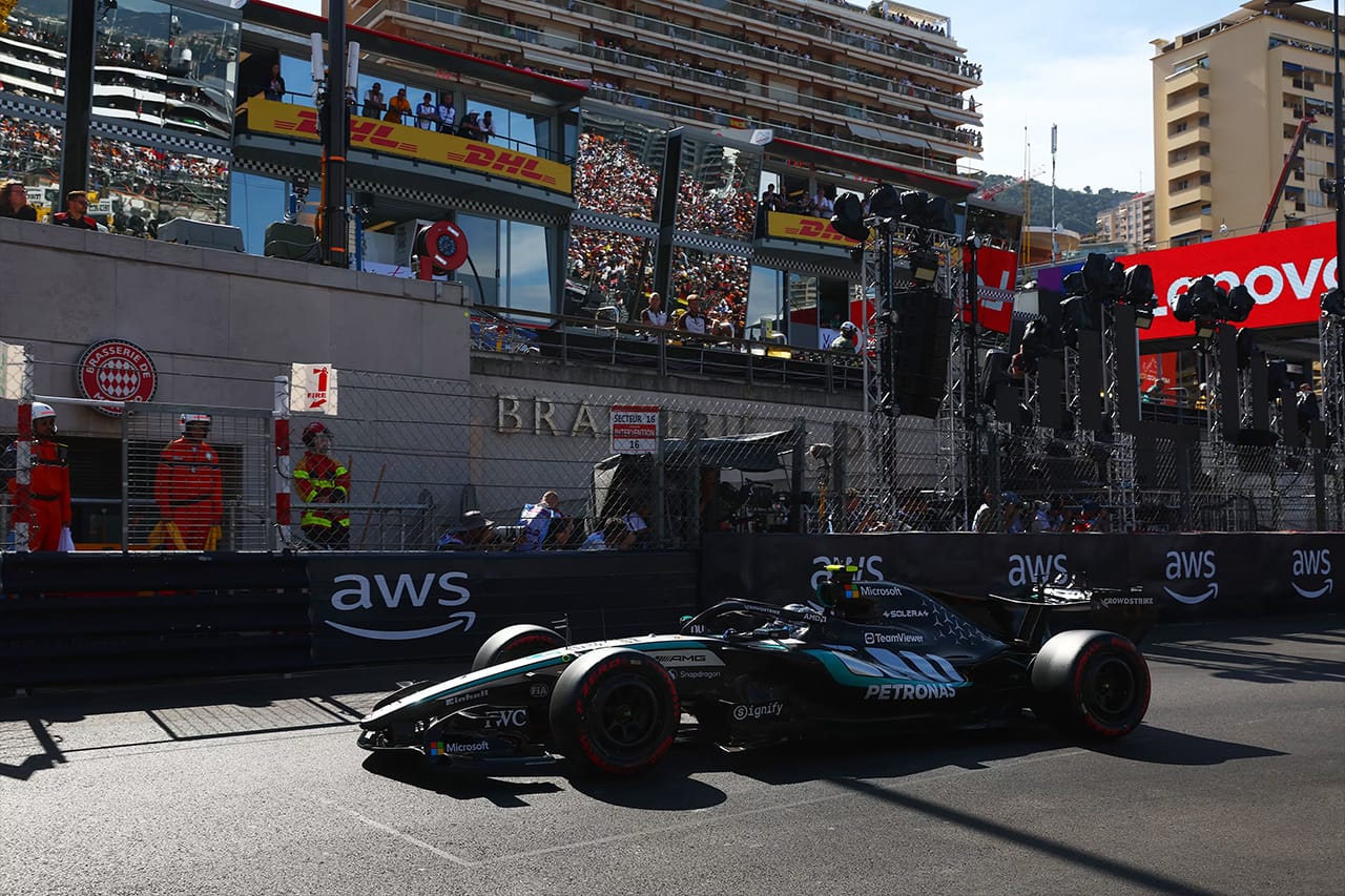 アンドレア・キミ・アントネッリ(メルセデスAMG・ペトロナス・モータースポーツ) F1 モナコGP