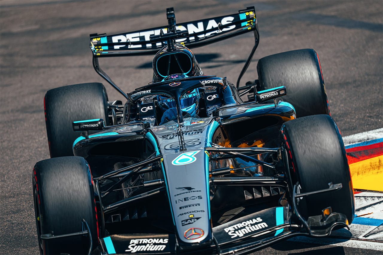 ジョージ・ラッセル(メルセデスAMG・ペトロナス・モータースポーツ) F1 モナコGP