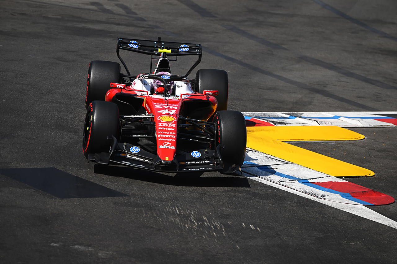 ルイス・ハミルトン(スクーデリア・フェラーリ) F1 モナコGP
