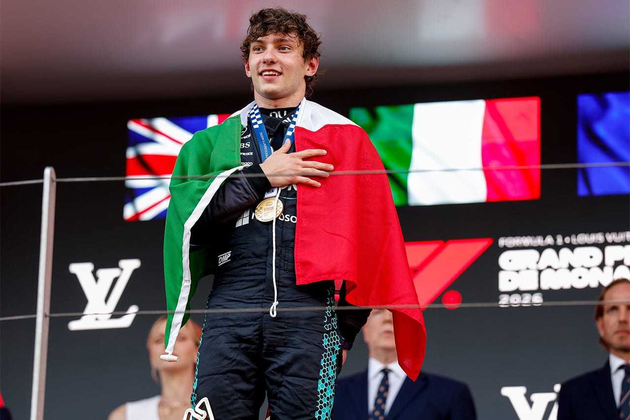 アンドレア・キミ・アントネッリ(メルセデスAMG・ペトロナス・モータースポーツ) F1 モナコGP