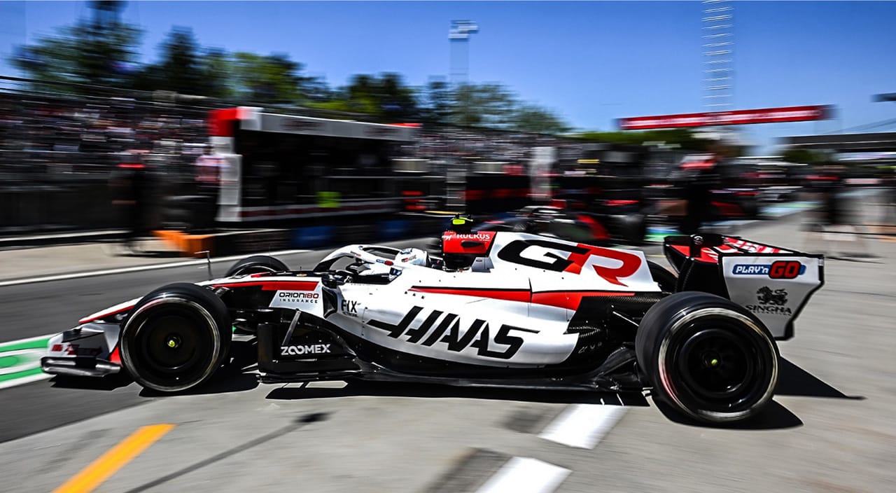 ハースF1チーム 富士スピードウェイ