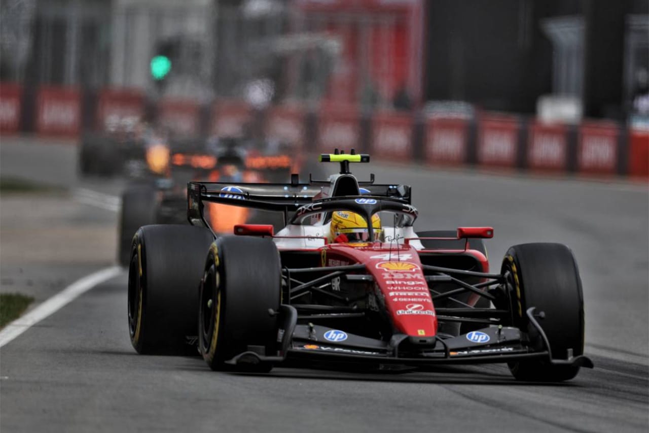 フェラーリ SF-26を駆るルイス・ハミルトン