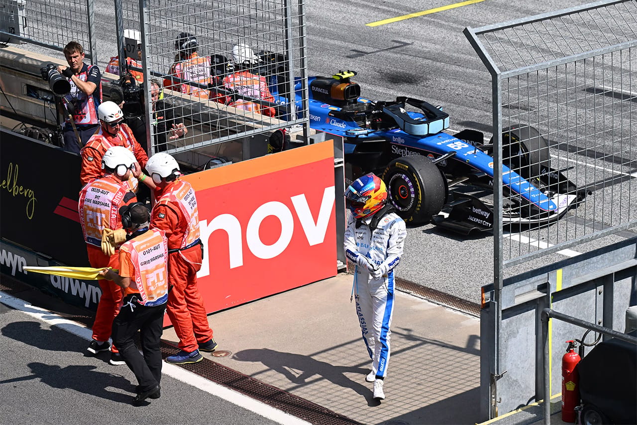 F1 オーストリアGP 決勝 VSC
