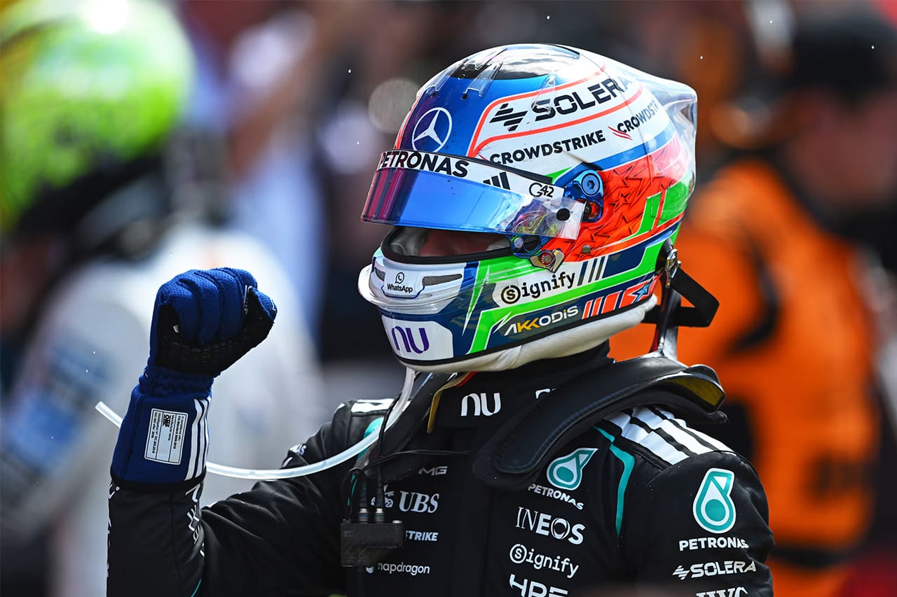 F1 イギリスグランプリ スプリント アンドレア・キミ・アントネッリ