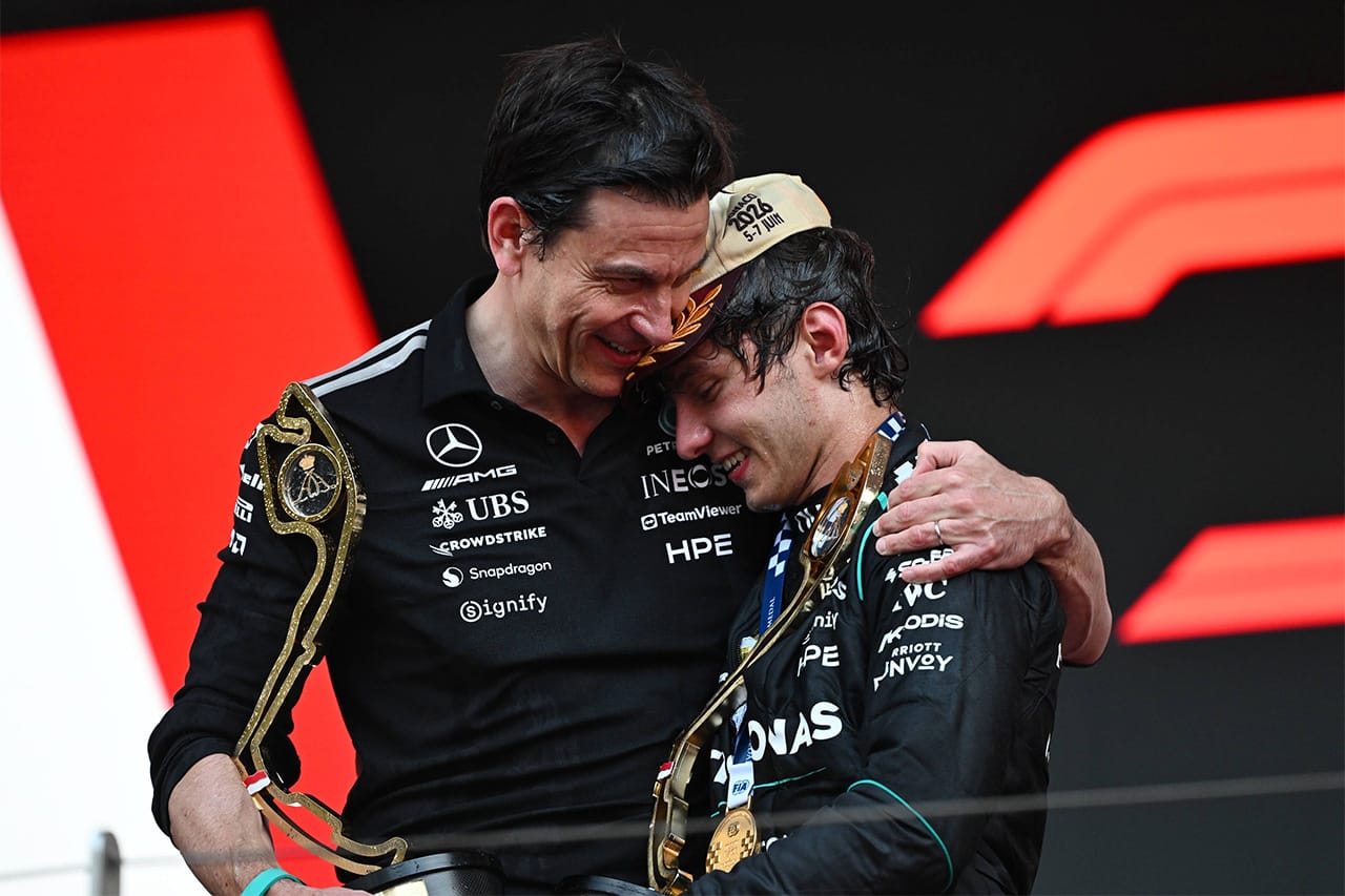 アンドレア・キミ・アントネッリ F1 メルセデスAMG・ペトロナス・モータースポーツ