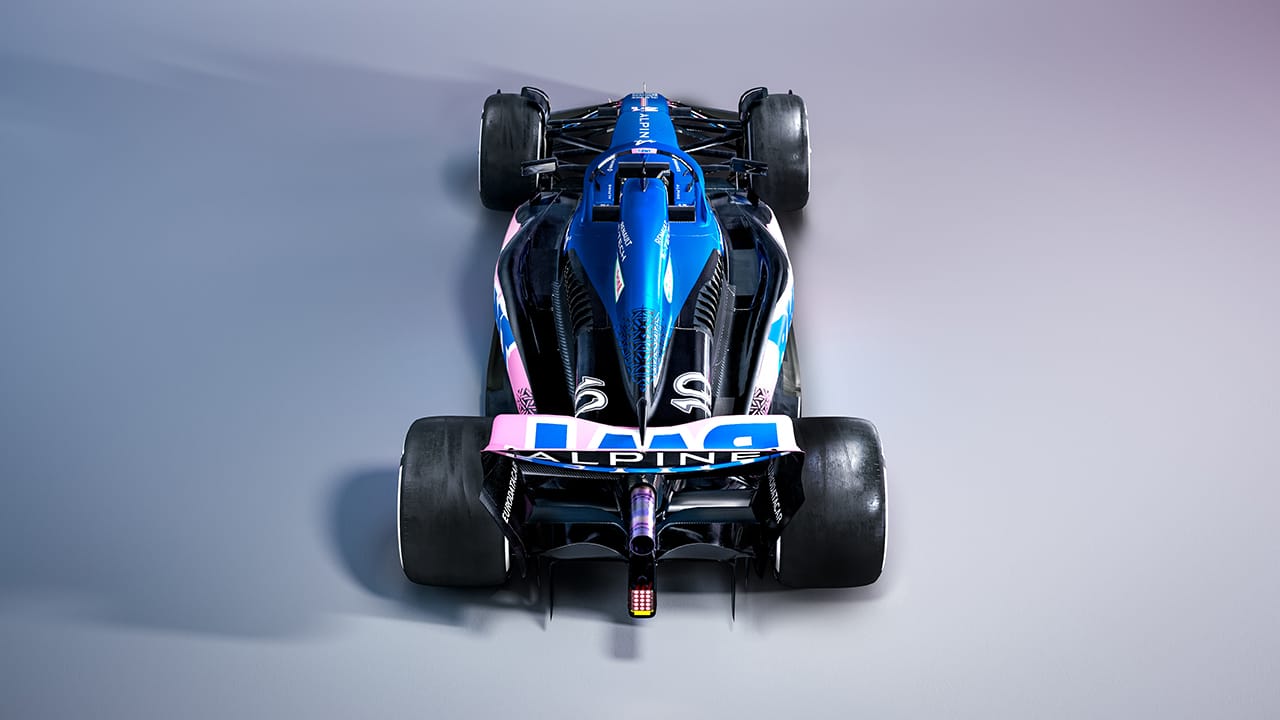 アルピーヌF1 A523(ブルー)