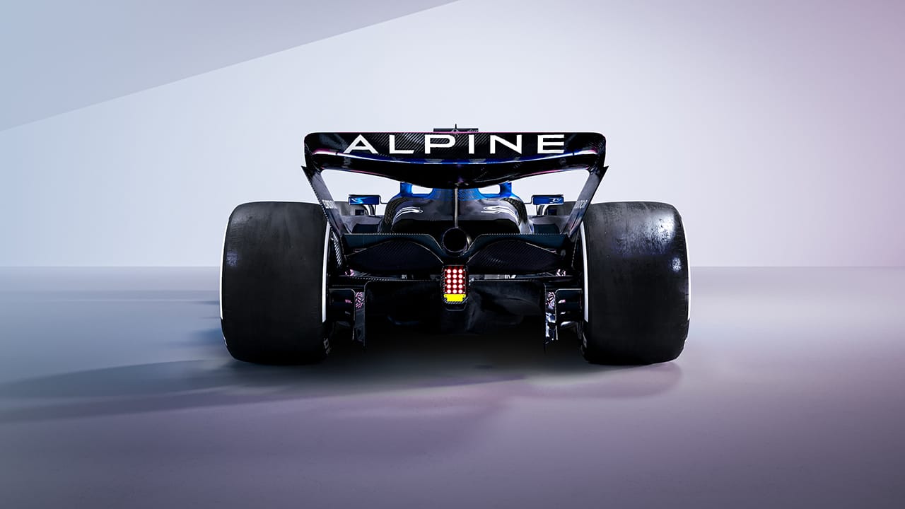 アルピーヌF1 A523(ブルー)