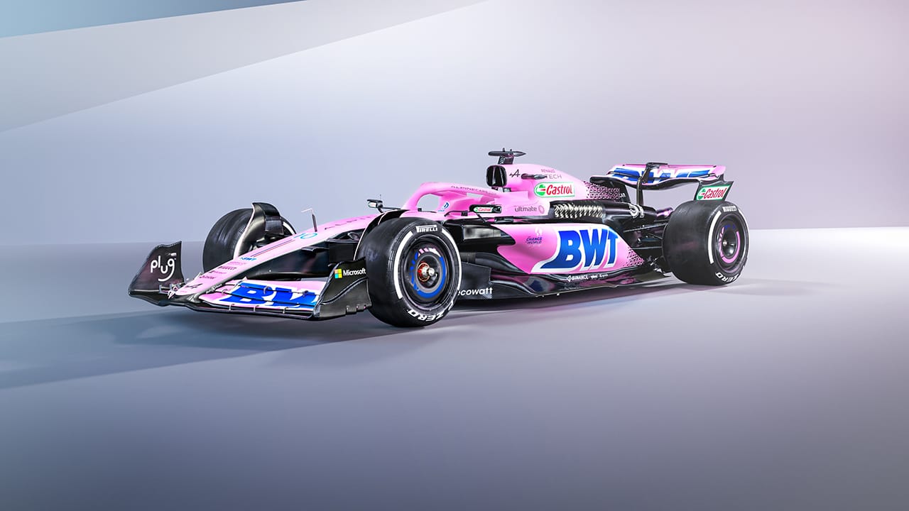 アルピーヌF1 A523(ピンク)