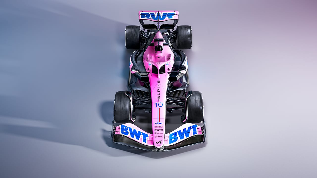 アルピーヌF1 A523(ピンク)