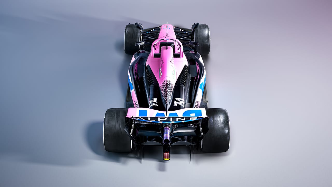 アルピーヌF1 A523(ピンク)