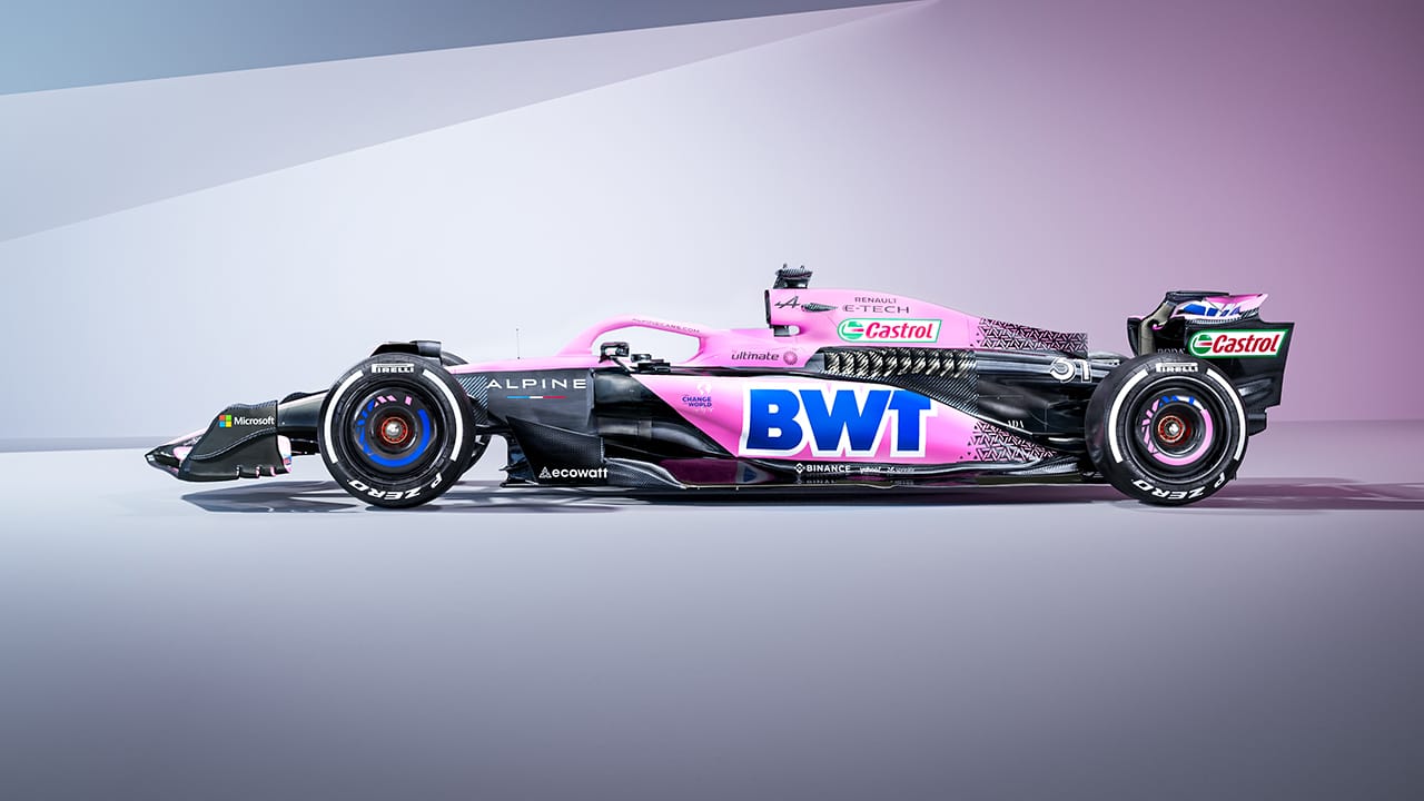 アルピーヌF1 A523(ピンク)