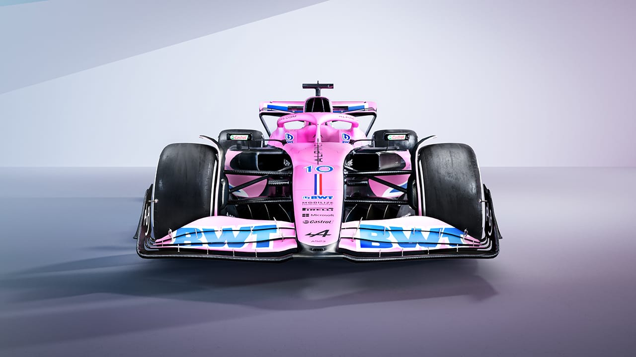 アルピーヌF1 A523(ピンク)