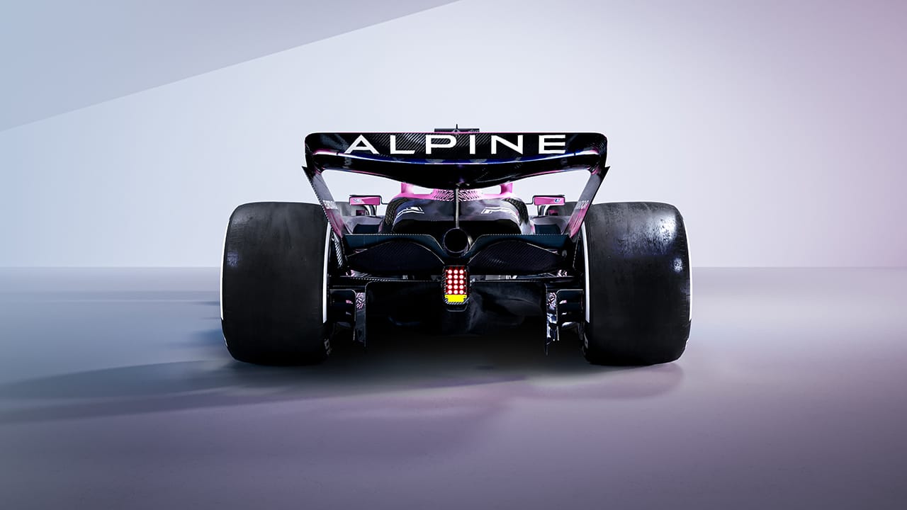 アルピーヌF1 A523(ピンク)