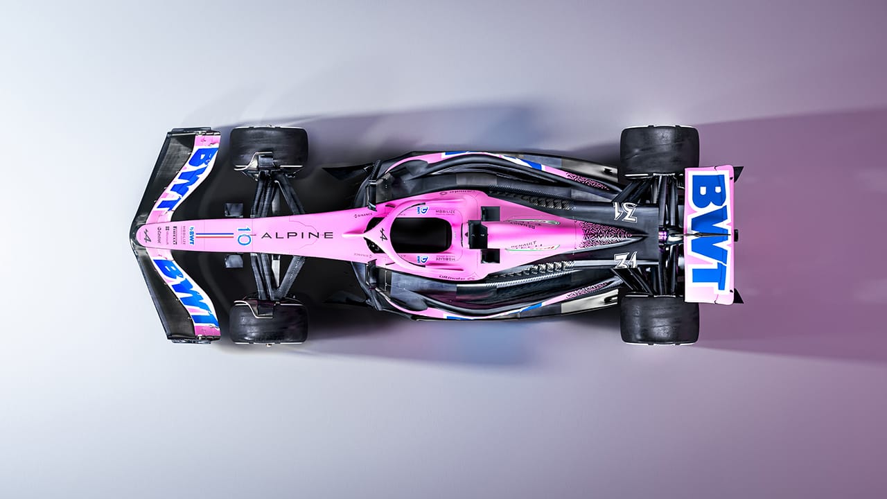 アルピーヌF1 A523(ピンク)