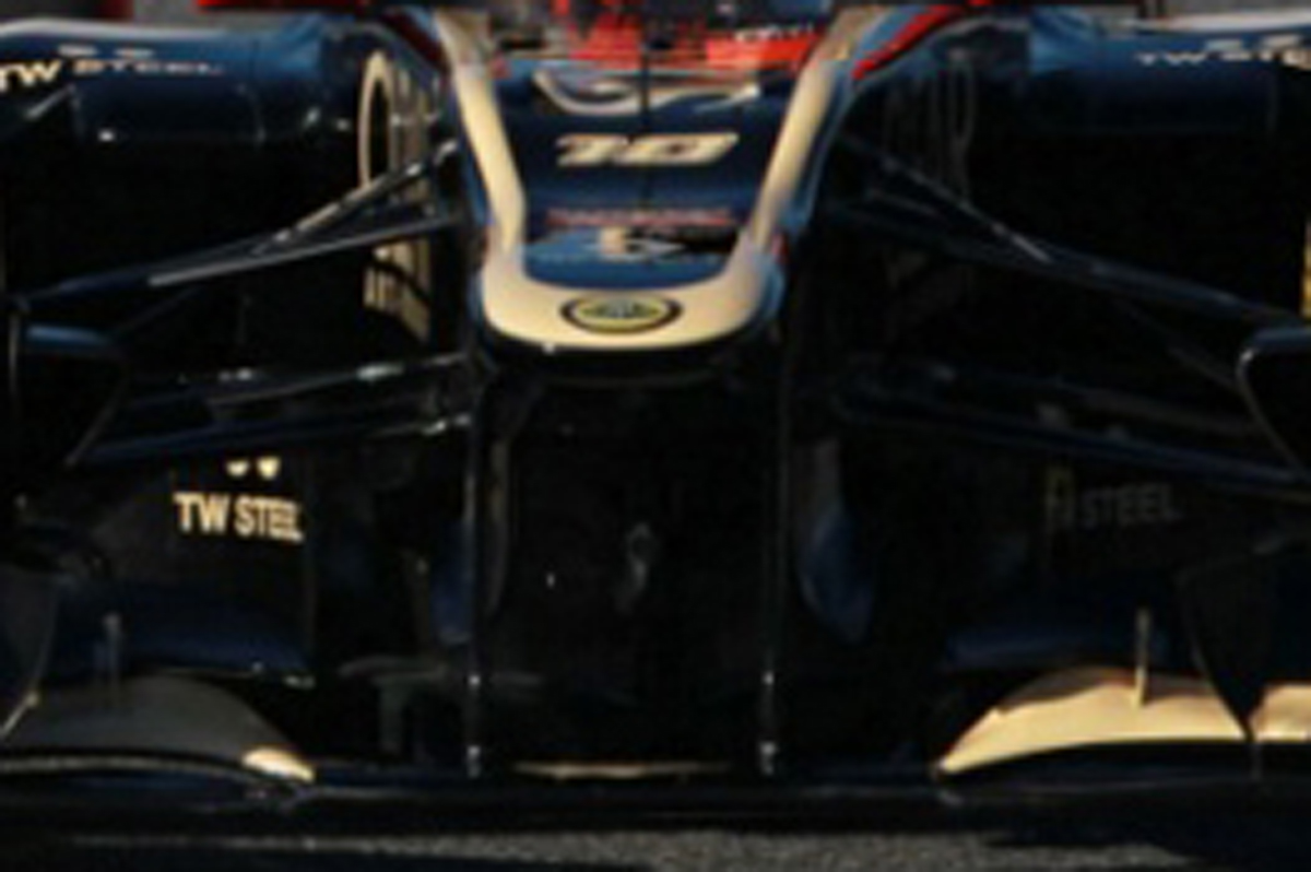 Lotus E20 ノーズ