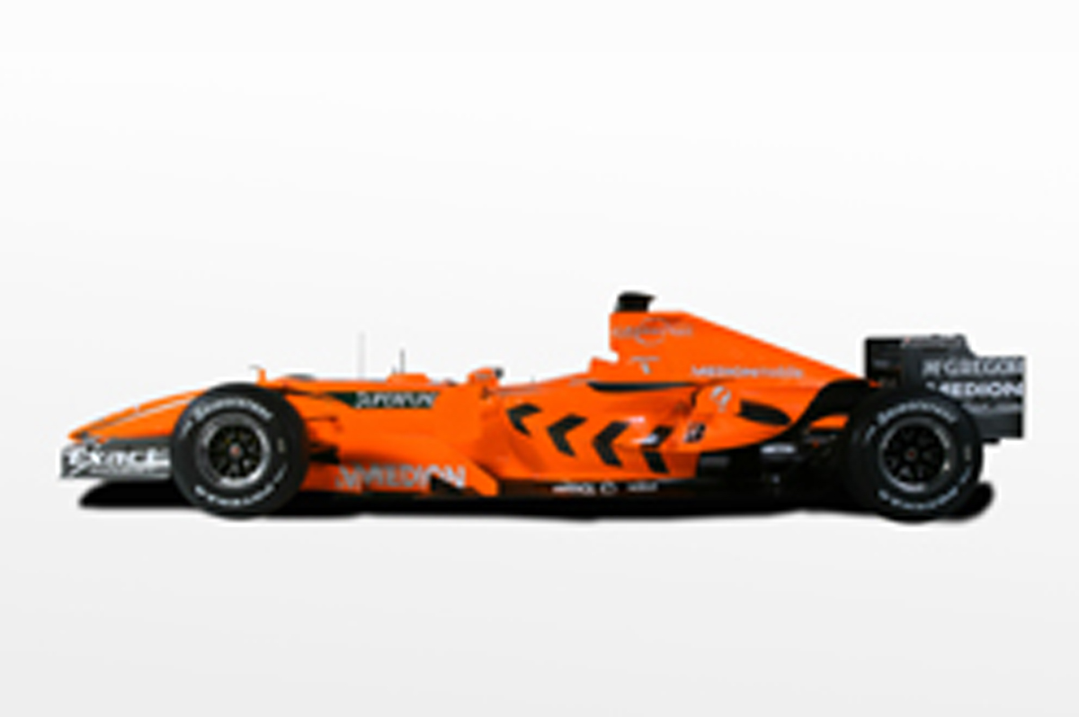 スパイカー F8-VII サイド