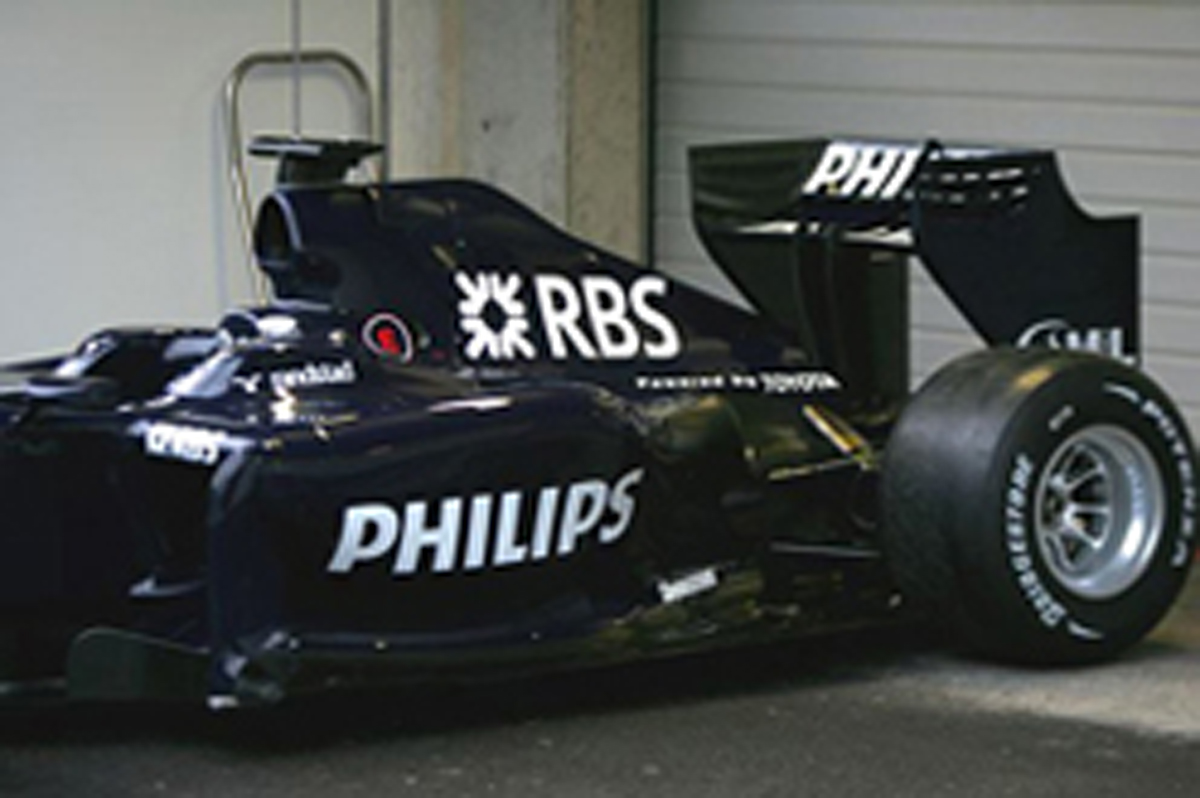 ウィリアムズ FW31 画像：リア周り