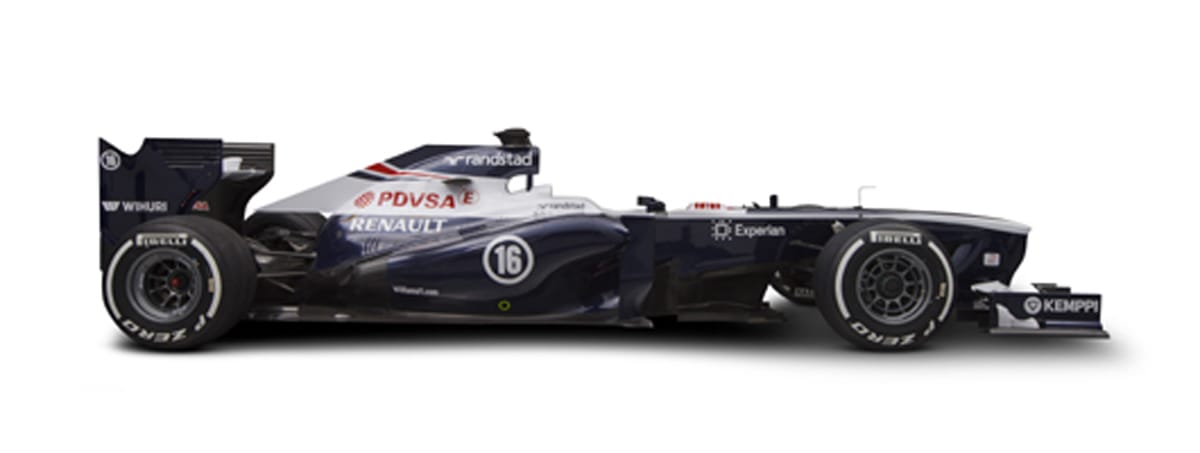 ウィリアムズ FW35 (サイド)