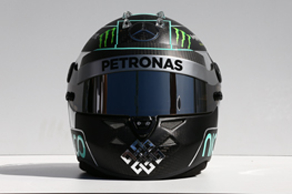 ルイス・ハミルトン 2014年 ヘルメット （正面）