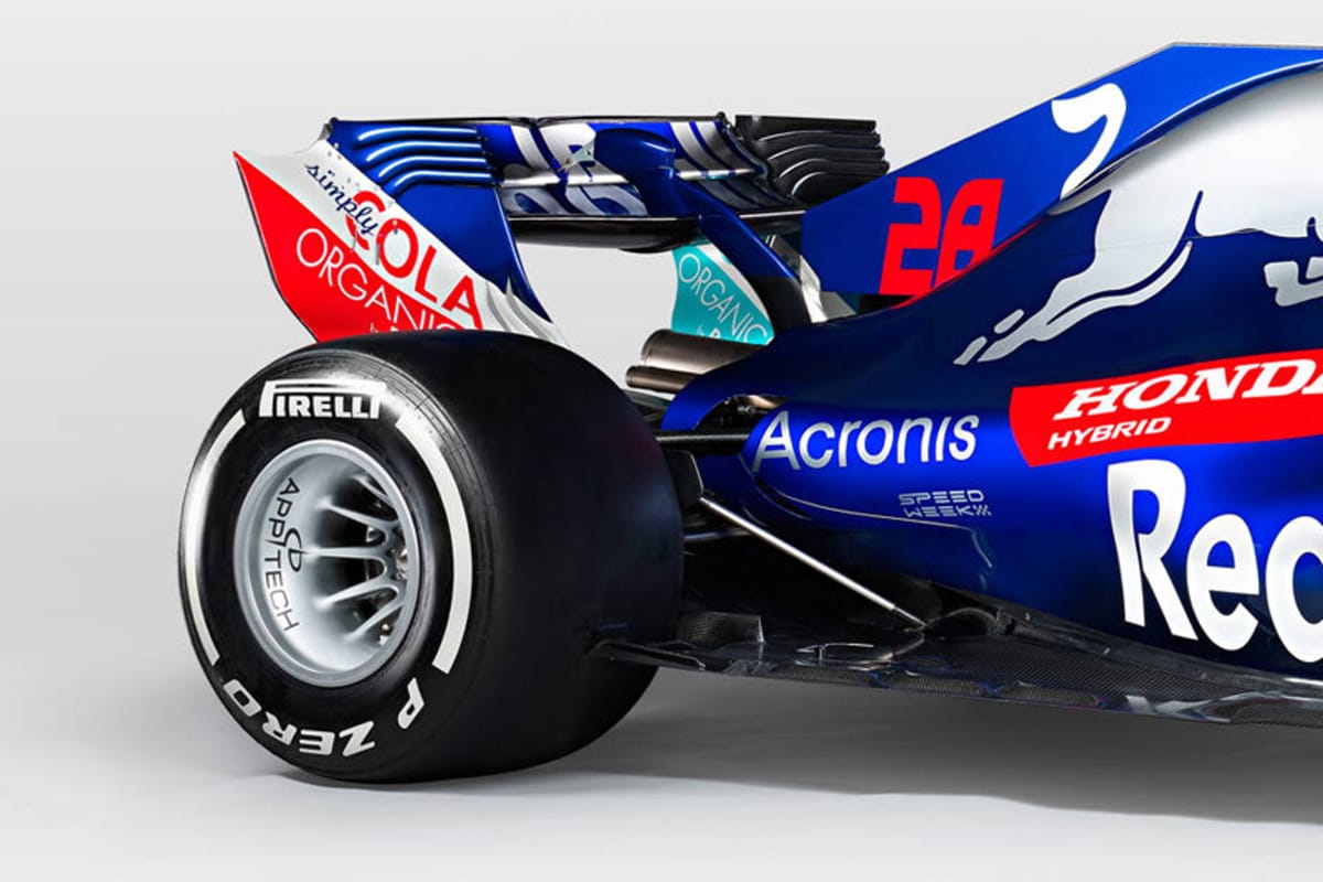 トロロッソ・ホンダ STR13 (リア周り)