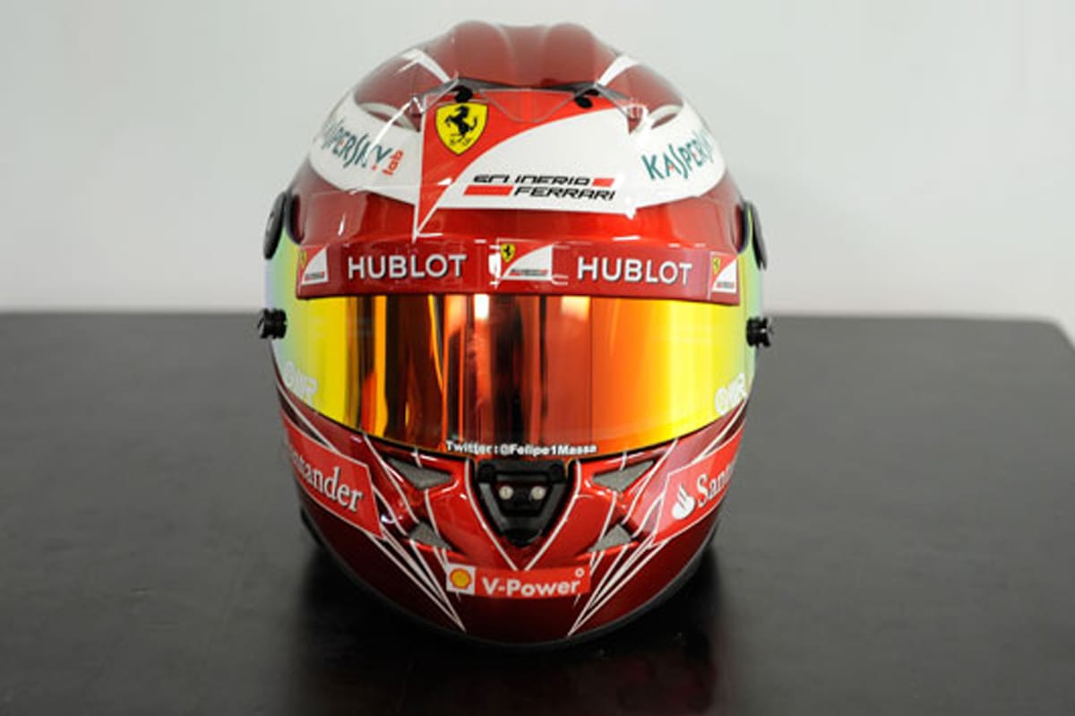 フェリペ・マッサ ヘルメット (F1ブラジルGP）