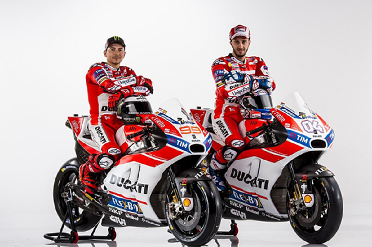 ドゥカティ、2017年MotoGPマシン『デスモセディチ GP17』を発表